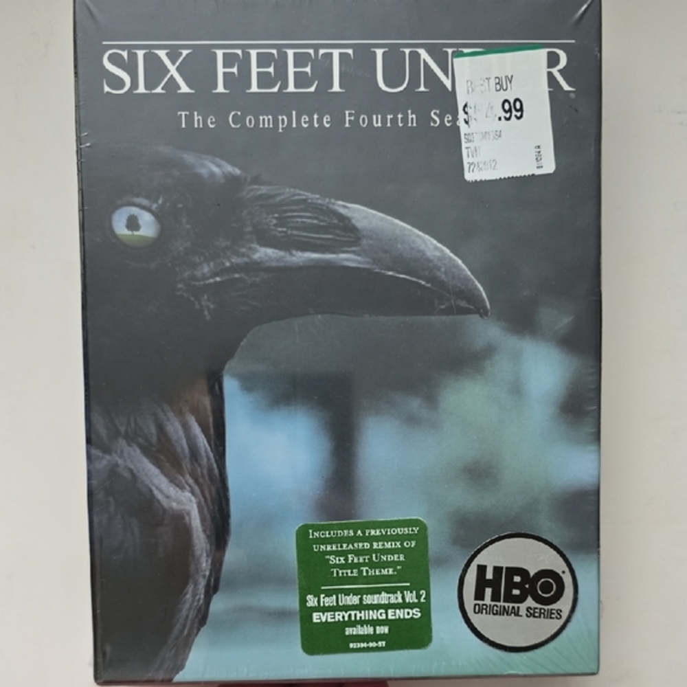 Six Feet Under: The Complete Fourth Season 5 Disk DVD Set FACTORY SEALED